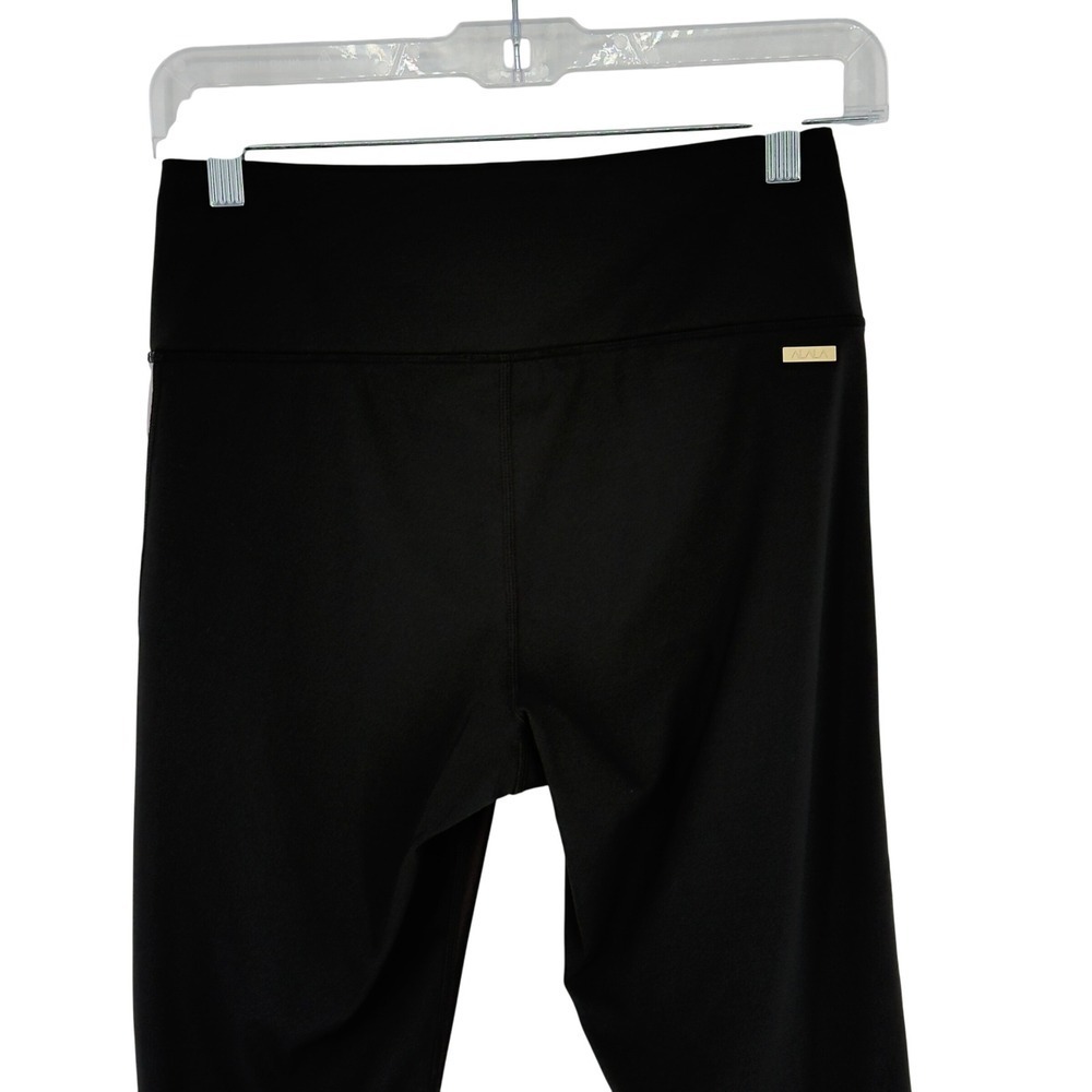 ALALA Black Purple Colorblock High Rise Leggings S - Picture 5 of 8